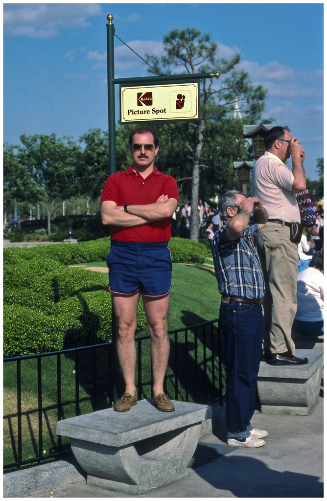 Disneyworld Kodak Picture Spot 1984