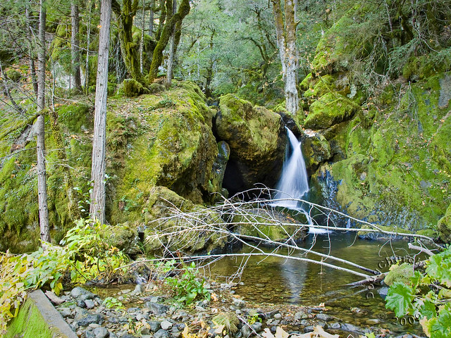 Waterfall on PG&E Flumes