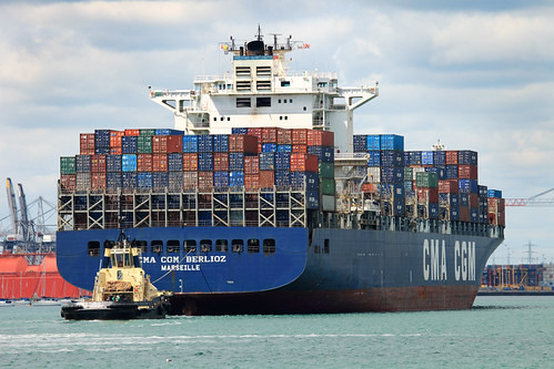 22nd May: CMA CGM Berlioz | by Julian Heritage