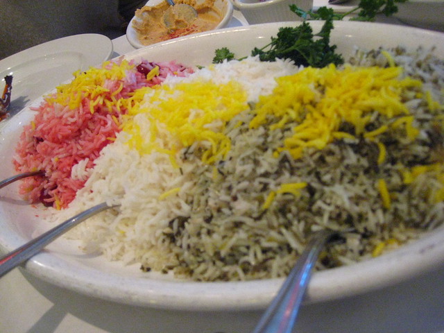 Persian Rice Platter