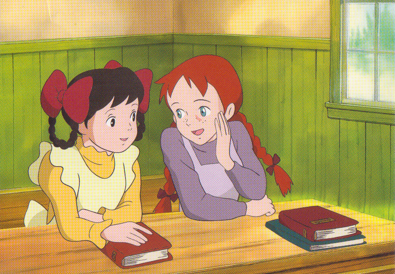 Anne of Green Gables Japanese anime | Anne and Diana All abo… | Flickr