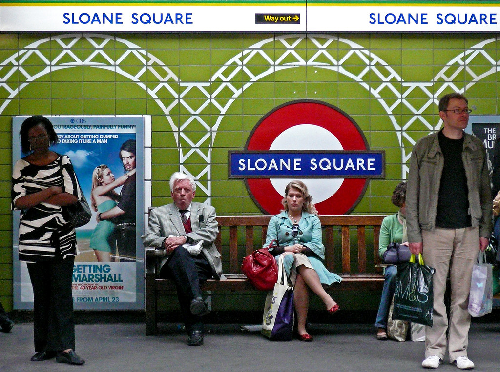 Sloane Square - Homage to Tony Day by an untrained eye