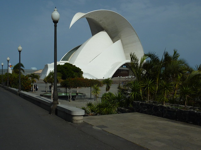 Tenerife Auditorium in Santa Cruz de Tenerife