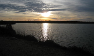 Sunset over Lake Maratanza