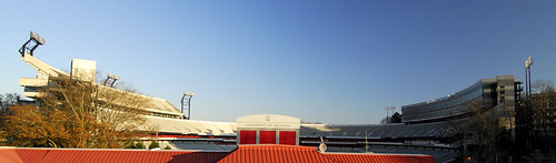 Sanford Stadium at the University of Georgia in Athens