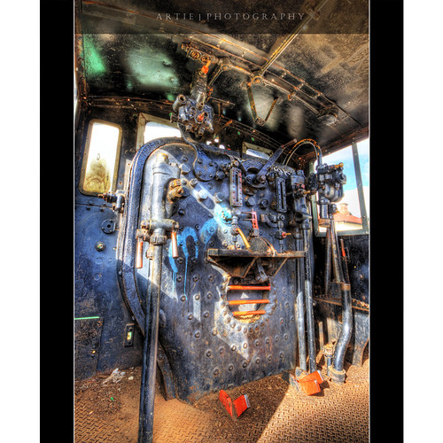 The Art of a Train Engine :: HDR by :: Artie | Photography ::