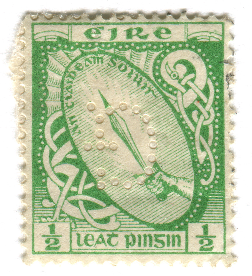 Ireland postage stamp: Sword of Light