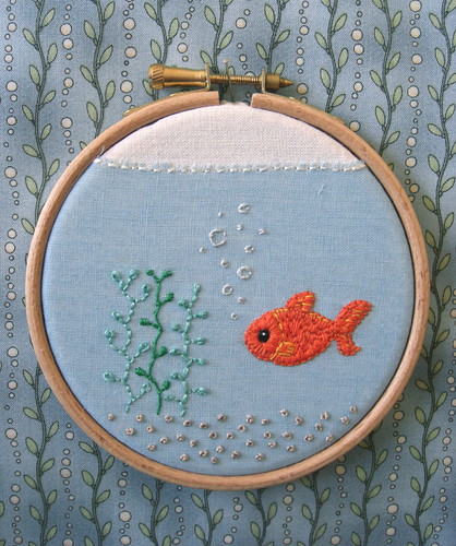 Fish Bowl Embroidery | Jenny S | Flickr