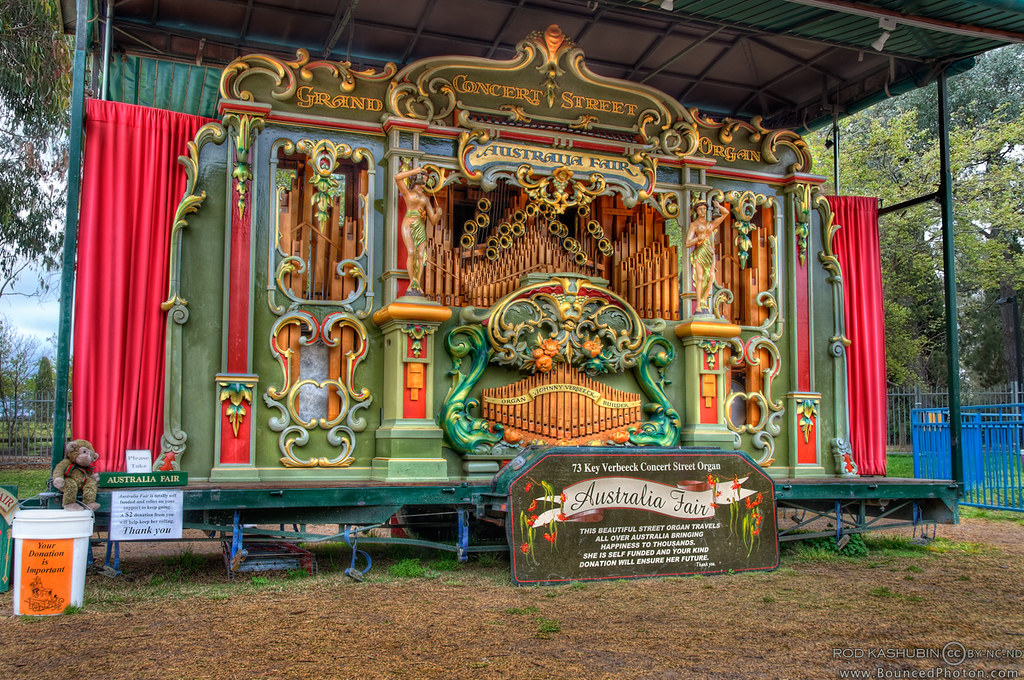 Australia Fair Street Organ by BouncedPhoton