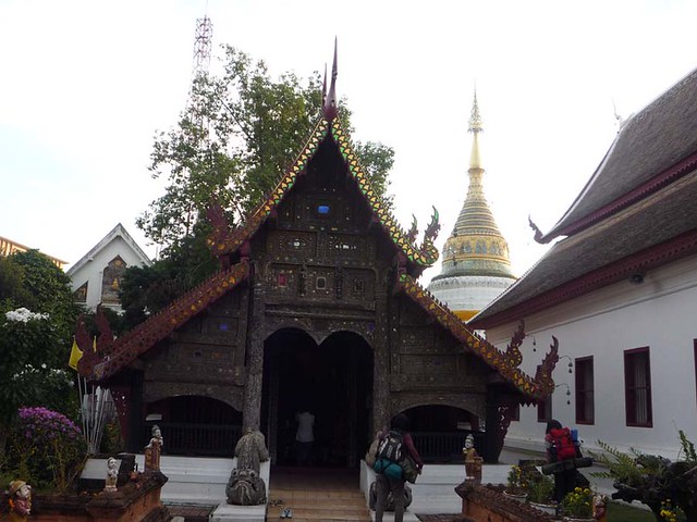 CHIANG MAI, THAILAND - Wat Bupparam temple/ ЧИАНГМАЙ, ТАИЛАНД - храм Буппарам
