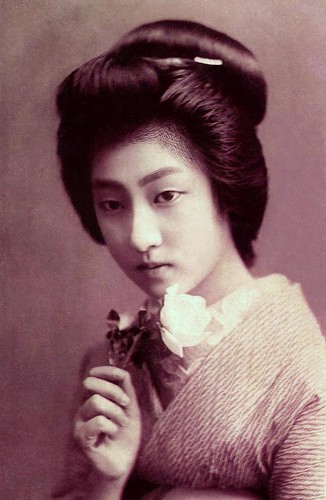 The Geisha HAMAYUU -- A Meiji-era Beauty from OLD JAPAN (2… | Flickr