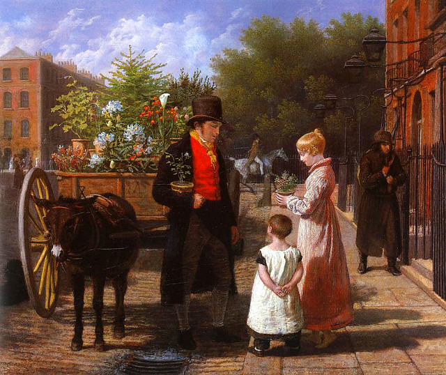 Agasse, Jacques Laurent (1767-1849) - 1822 The Flower Seller (Oskar Reinhart Foundation, Winterthur, Switzerland)