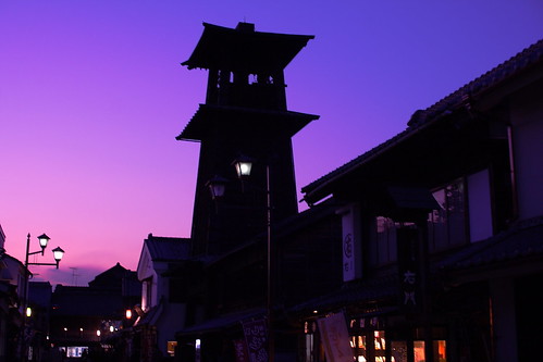 sunset japan evening twilight asia bell dusk 日本 saitama kane kawagoe 川越 埼玉 toki tokinokane 時の鐘 skytheme