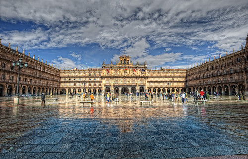 Plaza Mayor, Salamanca (Spain), HDR 2 by marcp_dmoz