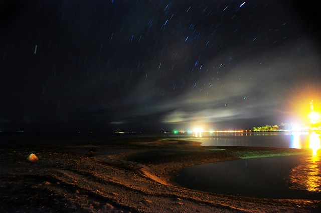 Star Trails over Hithadhoo