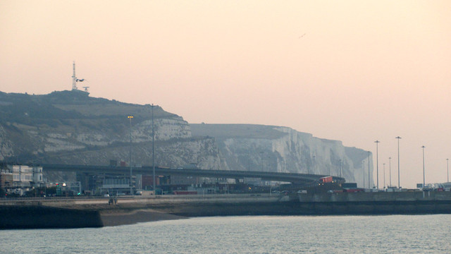 Early morning walk along Dover Prom
