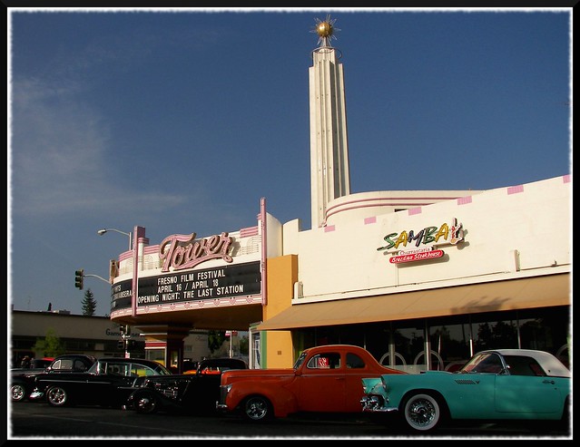 Cars at the Tower Theater
