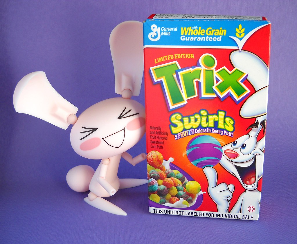 Silly Rabbit! Trix are for kids!&quot; | Inspired by the classic… | Flickr