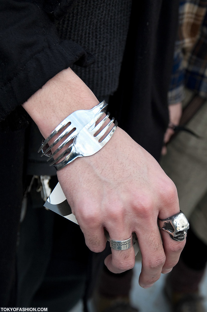 KEISUKEYOAHIDA Cutlery Bangle Fork