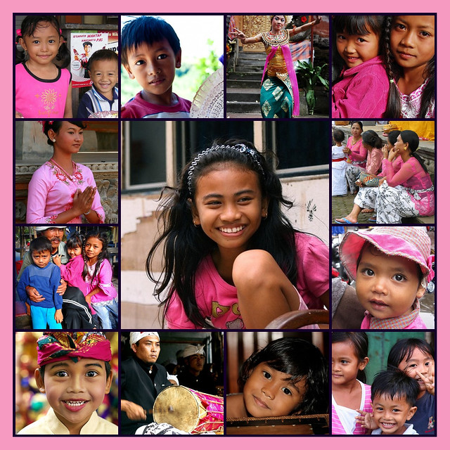 Bali Portraits in Pink