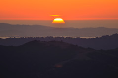 Sunset from Mount Diablo