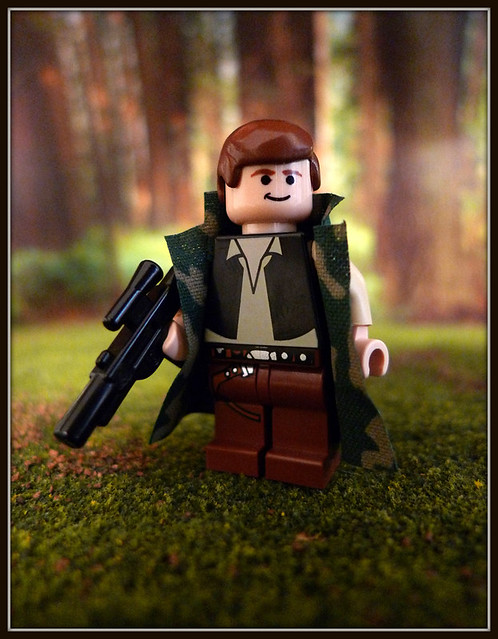 Han Solo on Endor