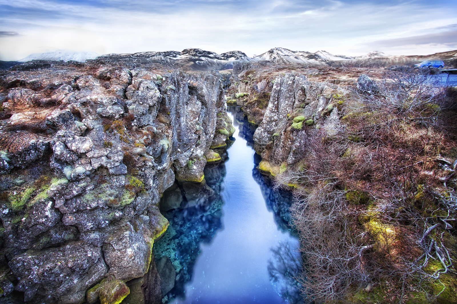 Rift Zone Stream, Þingvellir (Thingvellir) National Park, Iceland