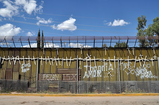 Wall of Crosses in Nogales | by jonathan mcintosh