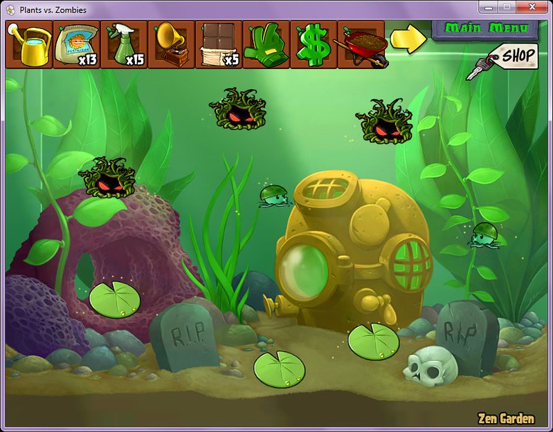 Plants Vs Zombies 3, Plants vs. Zombies Aquarium Garden 201…, Mahmut