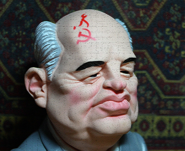 055/365 | Mikhail Gorbachev Caricature | Project 365/2010