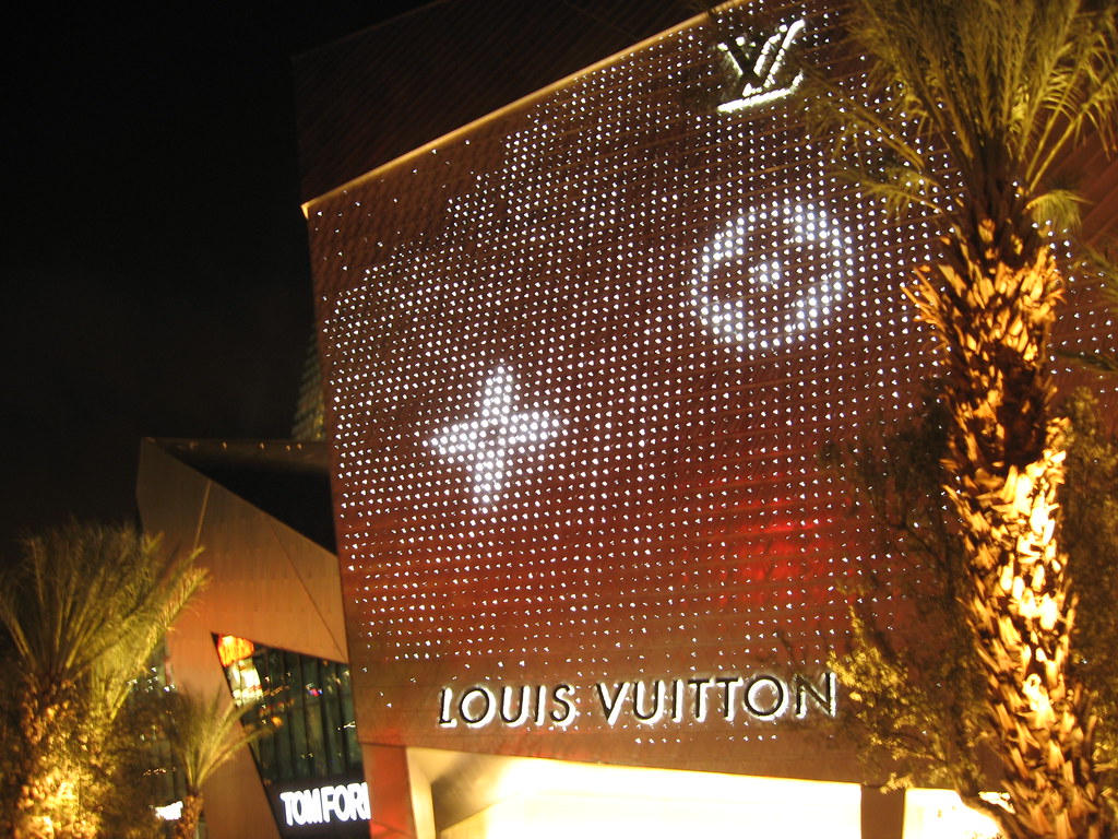 Louis Vuitton store, the Crystals at CityCenter, Las Vegas Strip