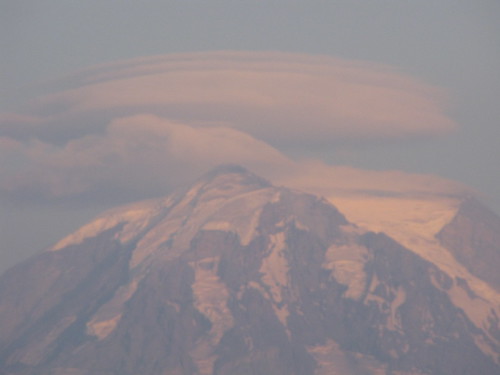 IMG_1560 by Ron Schott, Mount Rainier Summit near Sunsetwashington mountrainier geology