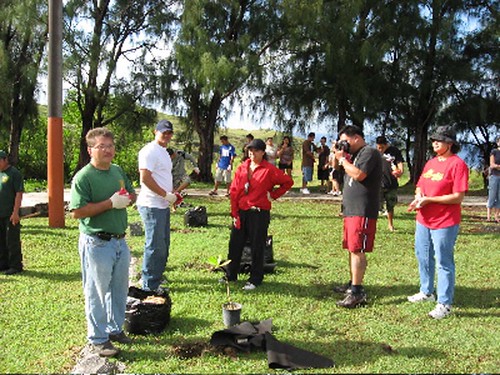 Planting at Fort Soledad, 2006