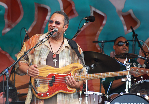 George Porter Jr. and Russell Batiste reunite the Funky Meters on Day 2