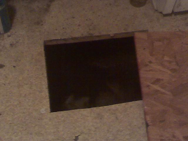 Hole in Kitchen Floor