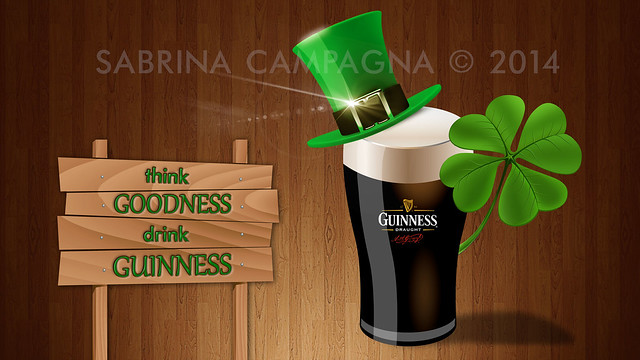 Happy Saint Patrick's Day!   Guinness Wallpaper Full HD 1920x1080