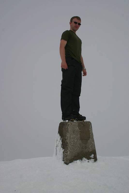 Me atop the trig point