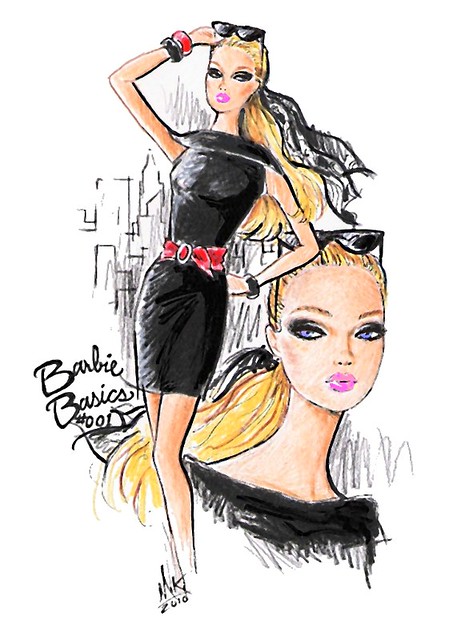 Discover 126+ sketch for barbie best
