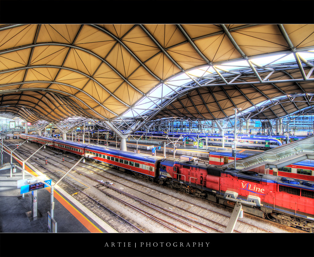 Southern Cross Railway Station, Melbourne :: HDR by :: Artie | Photography ::