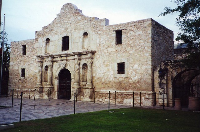 Pre digital -The Alamo  San Antonio, Texas