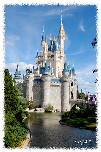 Disney's castle by Sreejith K