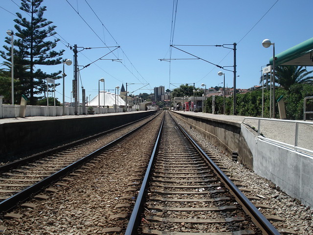 Caminho de ferro-Praia do Tamariz- Estoril- Concelho de Cascais-Portugal