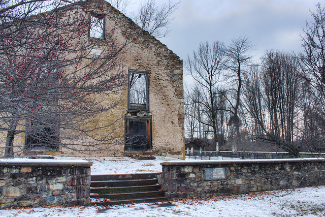 Old Church in Decay - HDR