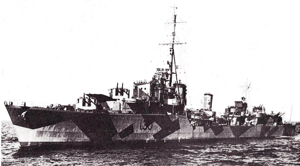 Ca. April 1942: HMAS ARUNTA [I], builders trials off Sydne… | Flickr