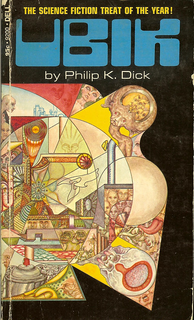 UBIK - Philip Kindred Dick - cover artist Jones - 1st paperback Dell May 1970