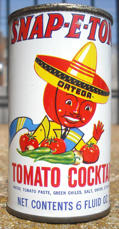 Rendezvous Hurtig Kro Vintage Snap-E-Tom Tomato Juice Tin Can | Gregg Koenig | Flickr