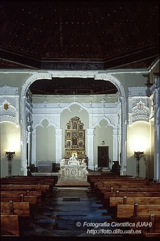 Interior de la Capilla de San Ildefonso