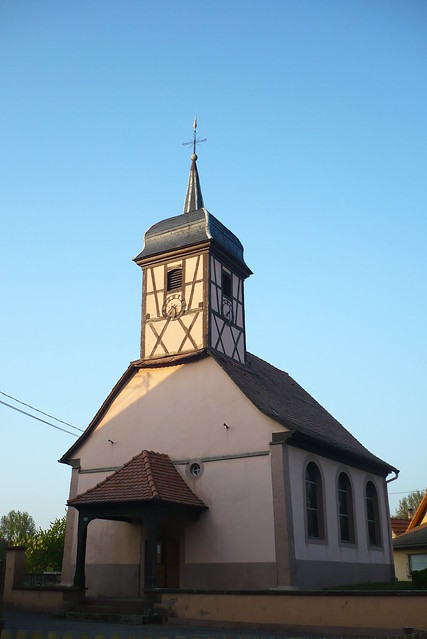 Uttenhoffen Church in Alsace, France