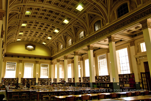 Reading Room, Barr Smith Library