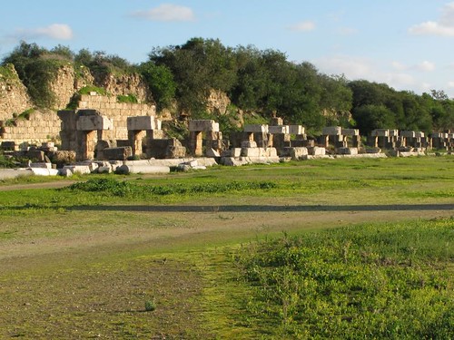 lebanon ruins roman sour tyre hippodrome